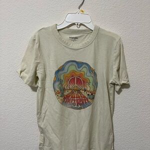 Wrangler Graphic Tee with Peace Design